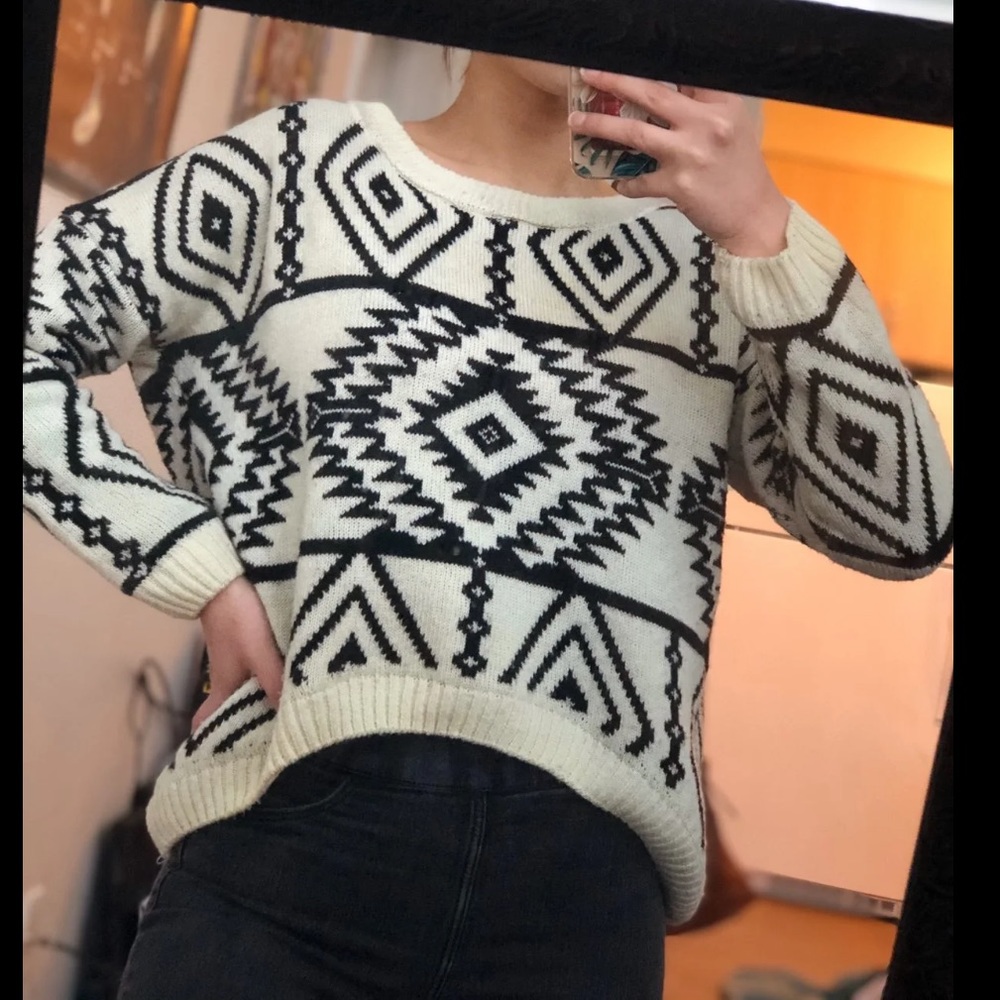 Knit sweater